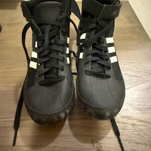 adidas Kids Black and White Shoes